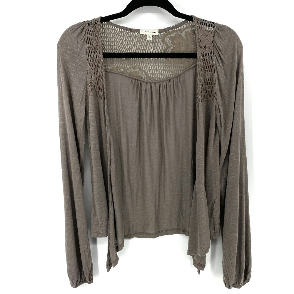 silence +‎ noise Open Front Cardigan